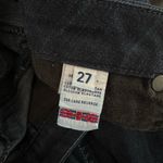 Hudson Jeans Hudson Metallic W427DHA Straight Skinny Denim Jeans 27 Photo 4