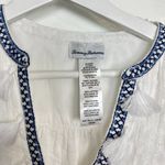 Tommy Bahama  Embroidered Tiered Cotton Cover-Up Dress in White Size X-Small Photo 7