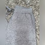 Monrow Soft Knit Oversized Vintage Sweat Pants Heather Grey NWOT Size S Gray Photo 4