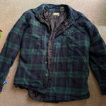 Flannel insulated jacket Green Size XXL Photo 0