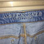 American Eagle distressed skinny jeans size 0 washed color distressed holy jean Photo 6