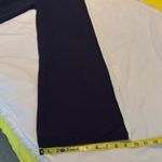 Le lis  Dark Blue Knit Sweater Wide Leg Pull On Pants w/ White Side Strip Medium Photo 7