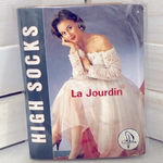 Vintage NWT Nude Knee High Socks Stockings Set OS Tan Photo 0