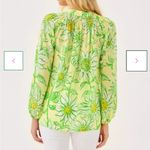 Lilly Pulitzer New  Elsa Top Long Sleeve Top Limoncello Sunbelievable Women’s XS Photo 1