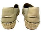 Cole Haan size 7 B 21292 grand os slip on flats sparkly taupe knit espadrille Photo 2