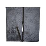 Lululemon  Snap Scarf Vinyasa Wrap Rulu Fabric Coco Pique Black White Kimono OS Photo 1