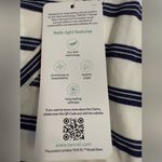 Lands' End Navy and White Striped Tiered V Photo 8