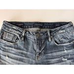 Vigoss  "Tommy" Distressed Blue Denim Jeans 28 Waist | Y2K Revival | Streetwear Photo 4