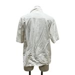 Roxy  x Kate Bosworth Women's M Floral Button-Up Shirt White Vintage Photo 4