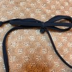 Relleciga  Black Bikini Top Size {S) Underwire/Strappy Back/Molded/Push Up Cups Photo 3