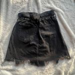 ZARA premium distressed Denim skirt Photo 2