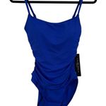 La Blanca NWT! Island Goddess One Piece Swimsuit in Sapphire Blue - Size 8 Photo 4