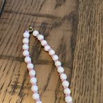 Chic Red and White Beaded Necklace Photo 3