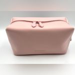 Burberry NEW! Logo Clutch Toiletry Bag Cosmetic Pouch Travel Case ~ Pink Photo 1