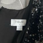 Helsi Rory Square Neck Sequin Mini Dress Black Size M Photo 5