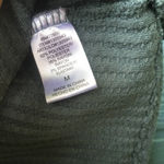 Chaser Women Waffle Knit Thermal Forest Green Long Sleeve Medium Photo 4