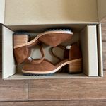 Portland Leather AP Heeled Mary Jane Sandals | Toffee Brown | size 6.5 Photo 4