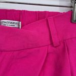 Stradivarius Pink Pleated Shorts Size 0 Photo 5