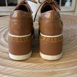 ALDO Chunky platform tan brown patent leather Oxford shoes 6.5‎  Photo 4