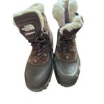 The North Face  Waterproof Winter Snow Boots Women's Size 10 Brown Fur Lined Photo 8