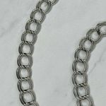 Silver Tone K Initial Chain Link Belt Y2K Festival XS/Small (XS/S) ✨ Photo 4