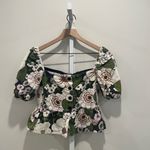 Maje  Loflower Puff Sleeve Top Size 2/M Photo 1