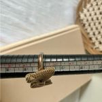 Gold Bow Metallic Mesh Ring 8 Girlhoodcore Neutral Whimsigoth Boho Jewelry Photo 8