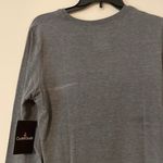 Cuddl Duds Women's Softwear with Stretch Long Sleeve Crew Neck shirt top gray L Photo 9