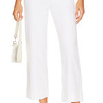 Spanx Stretch Twill Cropped Wide Leg Pant in
Bright White LARGE Photo 0