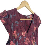 Urban Outfitters  Kimchi Blue Floral Romper in Maroon/Blue Size 2 Photo 5