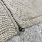 Harley Davidson Vintage Heavy Zip Cardigan Turtleneck Sweater Sz 2W Cream Tan Photo 7