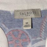 Talbots Anchor Print Sleeveless Dress Medium Photo 2