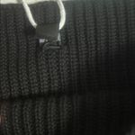 Black Ribbed knit long sleeve Sweater/Top Size XL Photo 8