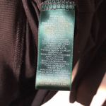 Ralph Lauren Lauren  Black Wrap v neck Hoodie top pullover women size XL Photo 6