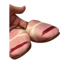 Artemis Pink Ikat Silk Loafers Women's Sz. 36 (US 5.5) Pink Photo 3