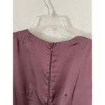 Show Me Your Mumu Rome Twist Satin Gown Dress Plum Purple Size XXS NEW Photo 7