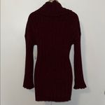 89th & Madison Ribbed Chenille Turtleneck Sweater Plum Women’s Large L Purple Photo 4