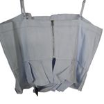 BCBGMAXAZRIA  Womens M Linen Blend Corset Top NEW Photo 5