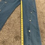 Rainbow Sandals Women's Blue Jeans with Button Detail 28” Photo 4