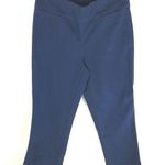 D&Co Active Womens Smooth Waist Stretch Denim Crop Pants 10 Blue Photo 0