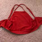 burnt red/orange crop top Photo 2