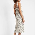EXPRESS pleated toile print midi dress Photo 2