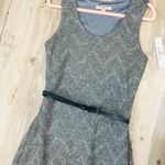 Sharagano NWT   NOIR maxi dress black Belted sz 4. Photo 4