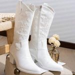Cute cowgirl boots! White Size 7 Photo 0