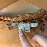 Ice Y2K Sheer Lightweight Flowy Sleeve Top Tan Photo 3