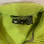 Marmot  Lime Green Fleece Hoodie Ladies Size Small Photo 1