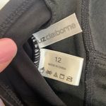 Liz Claiborne 69  One Piece Black Bathing Suit Halter Size 12 Photo 5