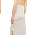 Anthropologie  grey halter maxi dress Photo 1