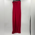 More To Come Emma Strapless Maxi Dress In Red Size M Photo 4