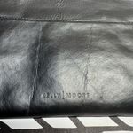 Kelly Moore Black Leather Clutch with tassel zip Photo 2